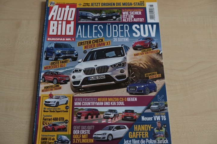 Deckblatt Auto Bild (23/2015)